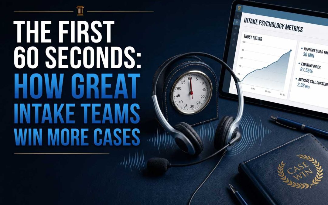 The First 60 Seconds: How Great Intake Teams Win More Cases