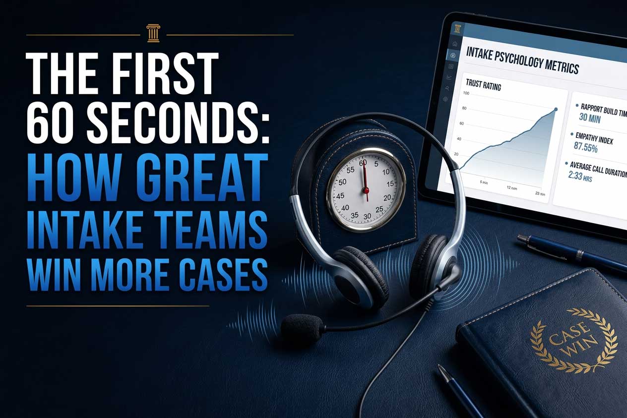 The First 60 Seconds: How Great Intake Teams Win More Cases